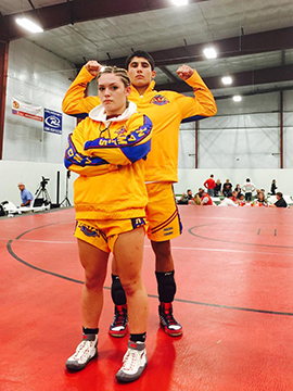 Liles and Ferrari win on the National Stage - Wrestlingtexas
