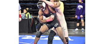 Ty-Rae Carter of Texas A & M in the Semi Finals @ NCWA