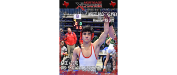 Kade Moore is Mortgage X-Change Wrestler of the Week.