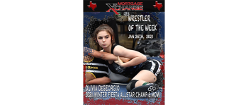 Olivia DeGeorgio is Mortgage X-Change Wrestler of the Week.