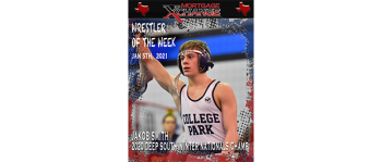 Jakob Smith is Mortgage X-Change Wrestler of the Week