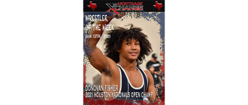 Donovan Fisher is Mortgage X-Change Wrestler of the Week