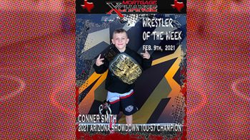 Conner Smith is Mortgage X-Change Wrestler of the Week