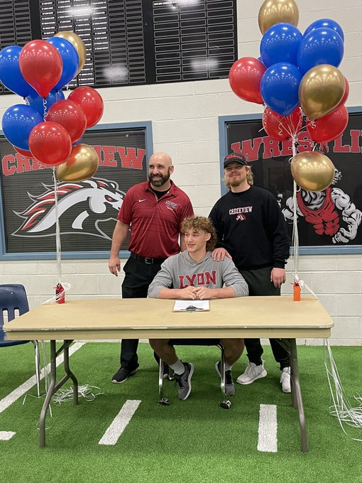 Connor Morin Signs with Lyon College