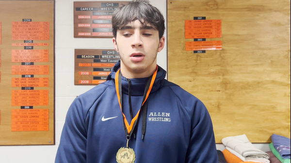 Interview with Kelby Bernard, Allen, Cushing Champion