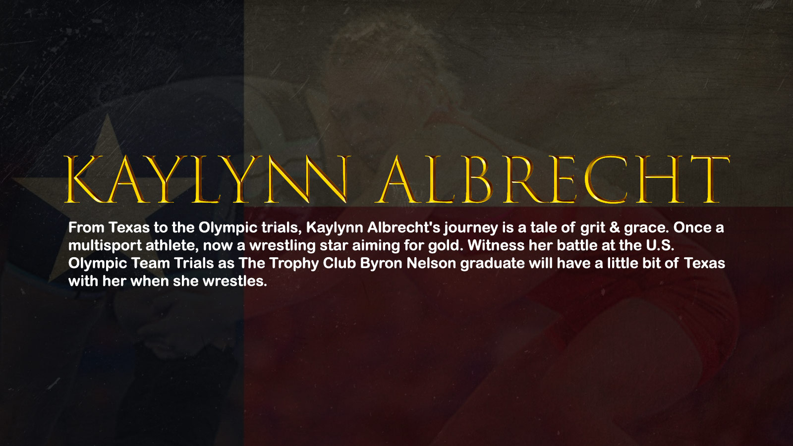 Kaylynn Albrecht: A Texan Wrestler’s Road to the U.S. Olympic Trials