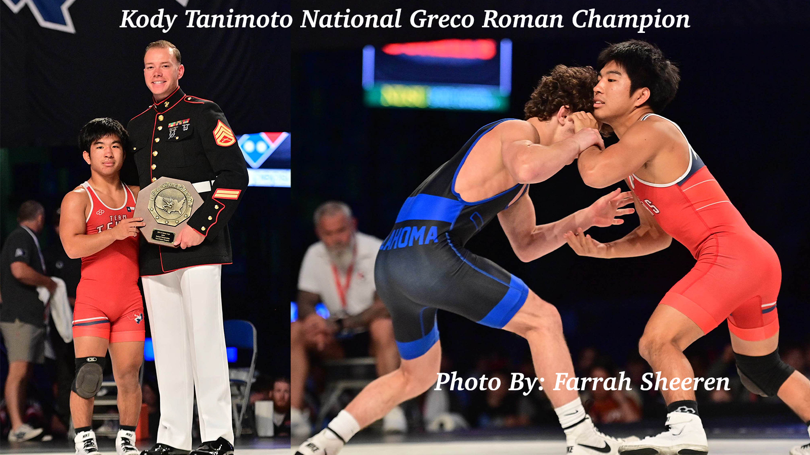 Kody Tanimoto and Dominic Wilson Are Your Greco Roman National Champions