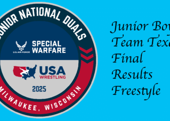 Boys Junior National Duals, Texas Results