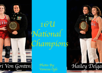 Delgado and Von Gonten,  Fargo National Champions