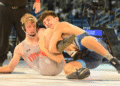 Pulliam, Chavez, Ruiz, and Cooley. Freestyle All-Americans.