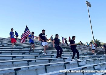 Grapevine High School wrestling team hosted its 6th annual 9/11 Tribute Climb