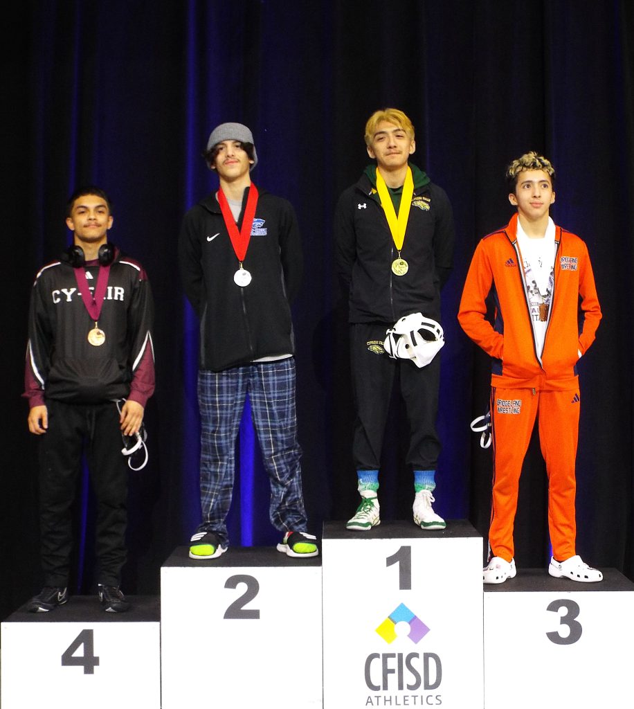 Ian Calvillo, D-10 113 lb. 3rd Place