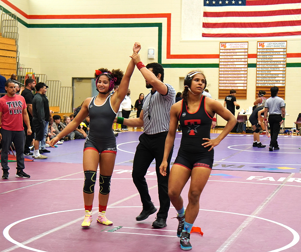 Claire Guydon, TWHS 155 lb. champion