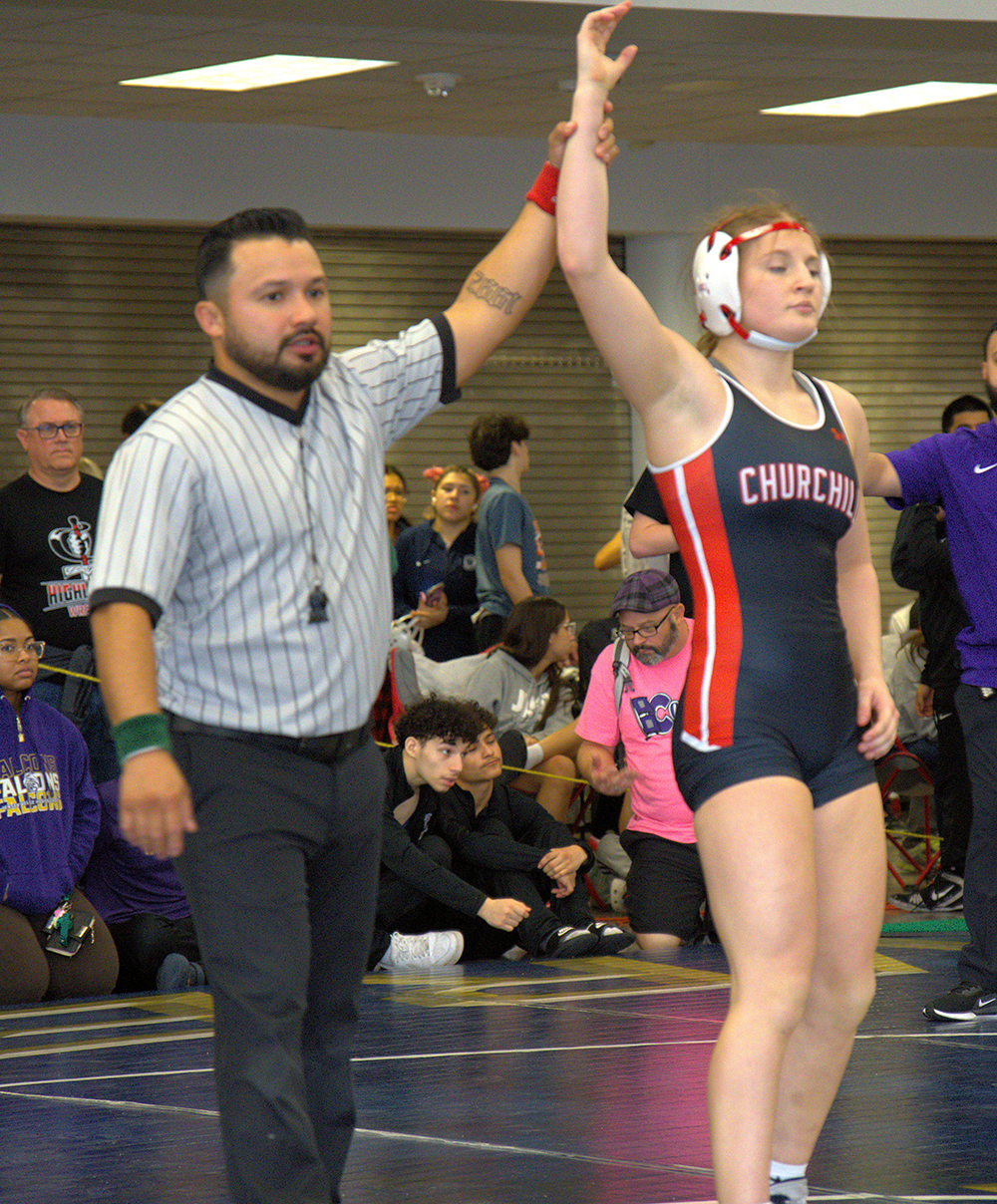 120 lb. Champion Sadie Smith, San Antonio ChurchillSadie Smith