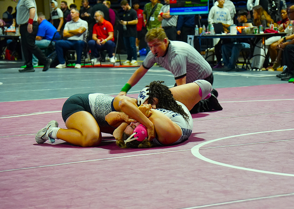 Aisha Williams Bautista, Lewisville Flower Mound, 170 lb. champion