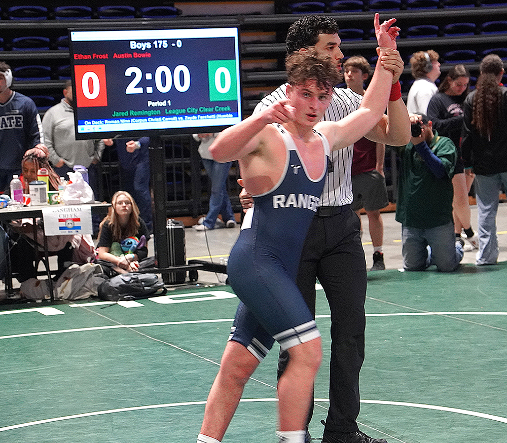 Bryce Palmer, 157 lb. champion