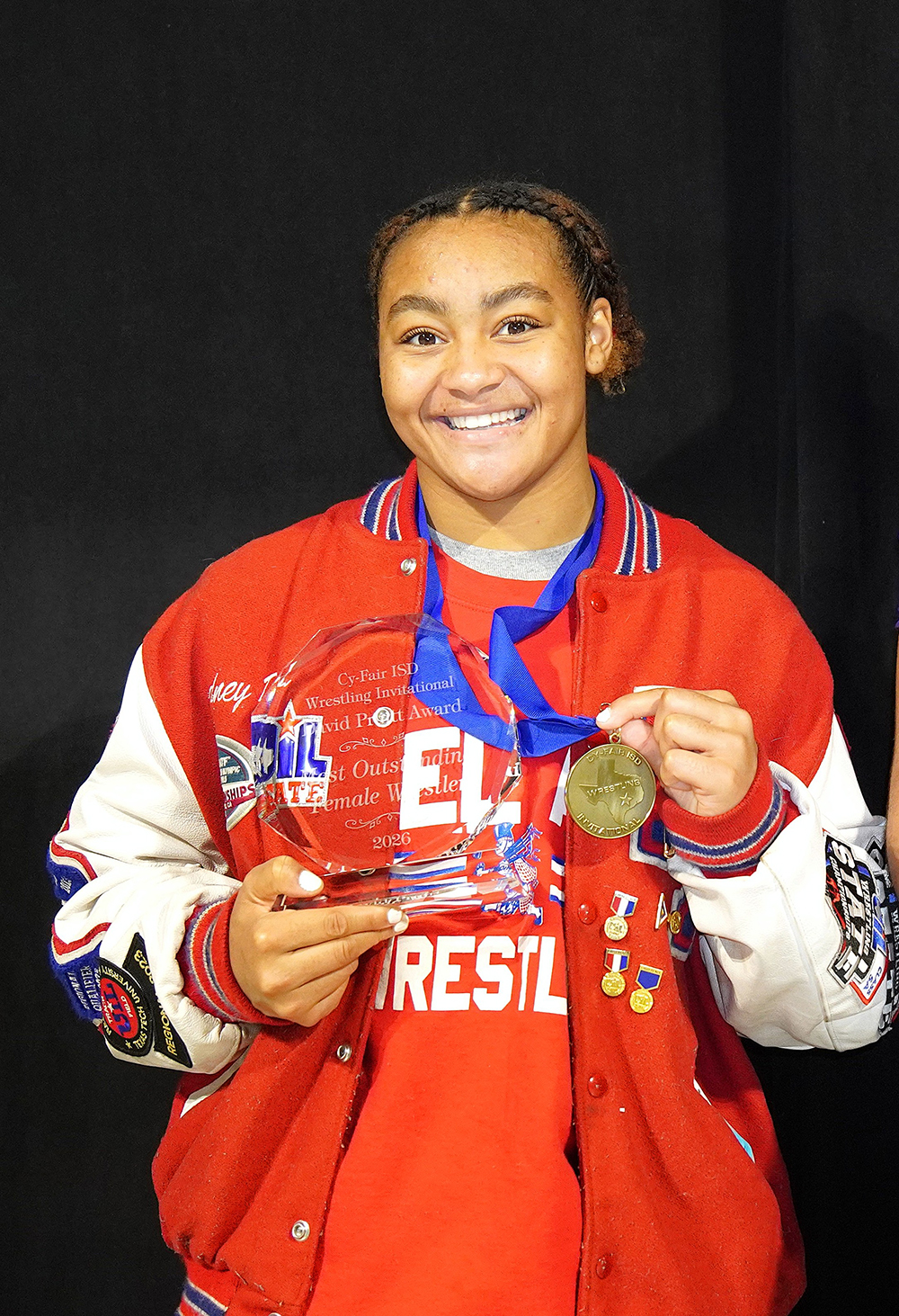 Cydney Davis, Most Outstanding Wrestler, El Paso Bel Air
