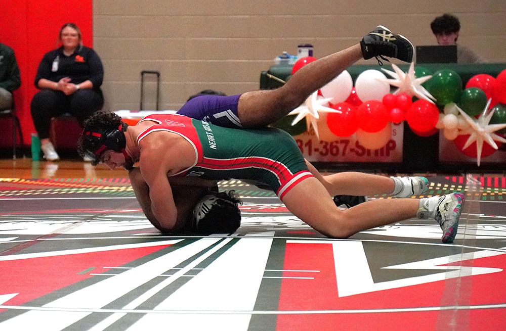 Holden Hart with the pin
