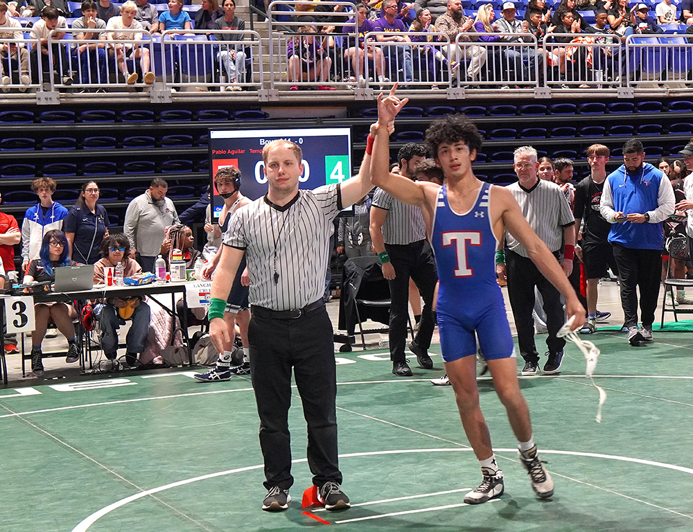 Pablo Aguilar, 144 lb. Champion
