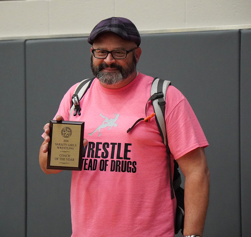 Coach Michael Hamilton, Klein Cain, District 7-6A Girls_ Coach of the Year