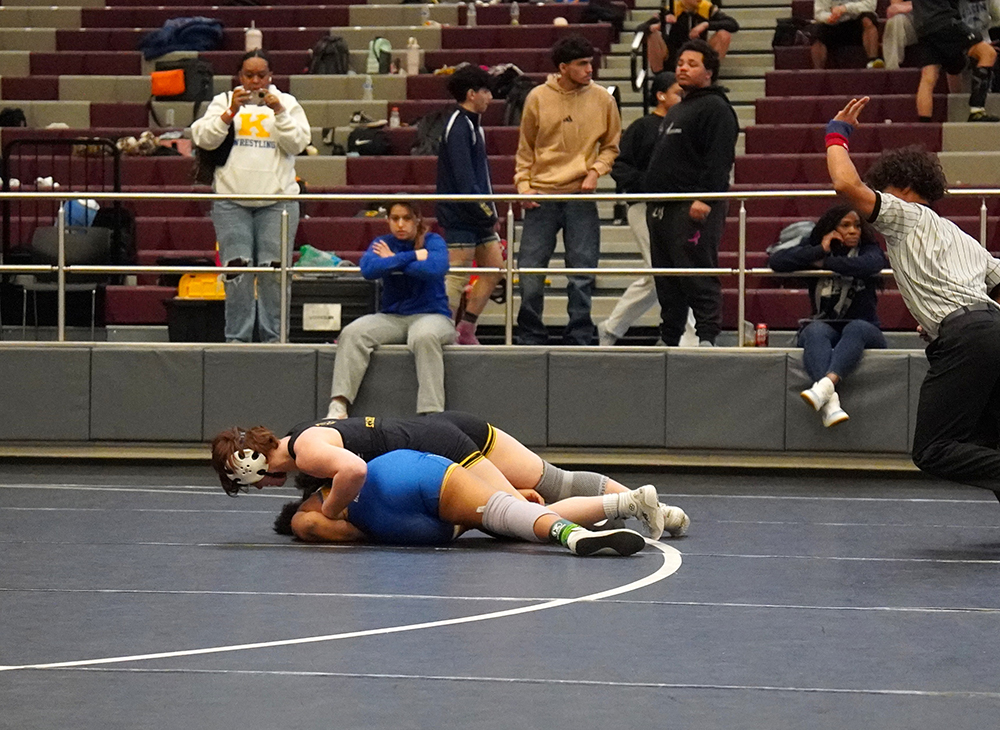 Josie Clarke, Klein Oak, 135 lb. Champion