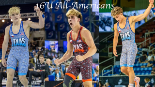 Texas Nationals All-American’s Milsaps, Fields and Ferrari.