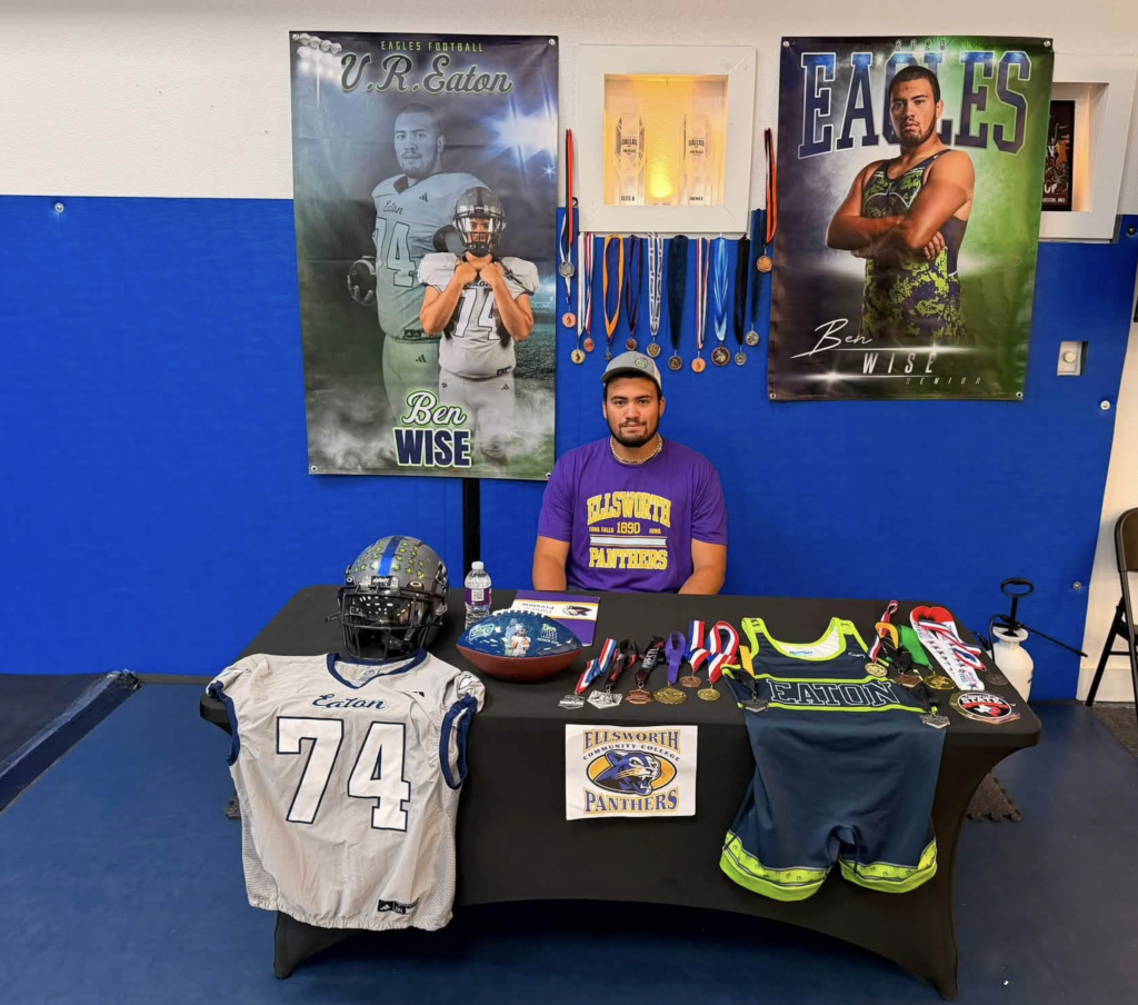 Ben, signing day for Ellsworth Community College