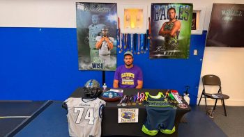 From Texas to Iowa: Ben Wise Set to Play Both Football and Wrestle at Ellsworth Community College