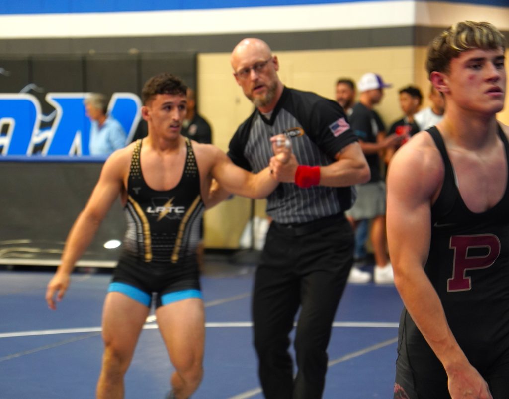 138 lb. Champ- Jonas Rebstock of Lafayette Regional Training Center (St. Thomas More HS)