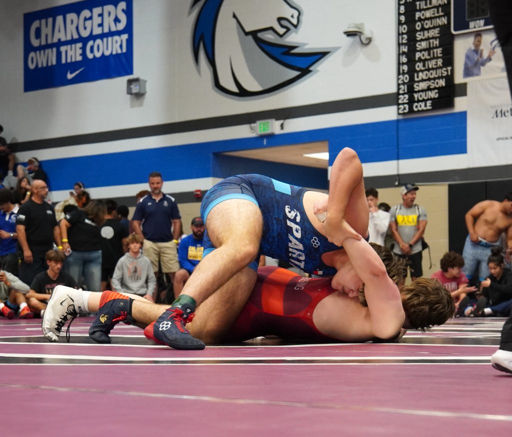 285 lb. Champ- Matthew Moore of Spartan Mat Club (Northwest Nelson HS)